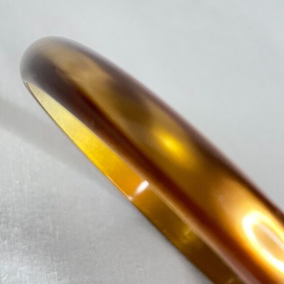 Moonglow Bangle Bracelet Golden Brown Lightweight - Picture 6 of 9